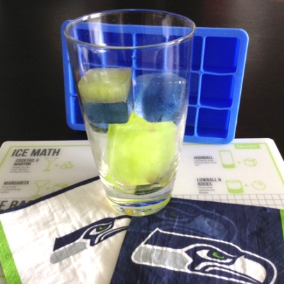Seahawks Perfect Cube Ice Cubes