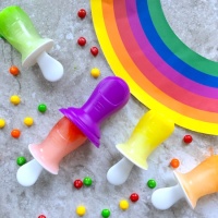 Skittles Rainbow Ice Pops