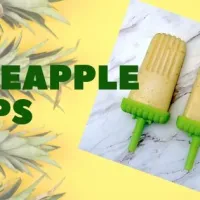 3 Ingredient Pineapple Ice Pops Recipe!